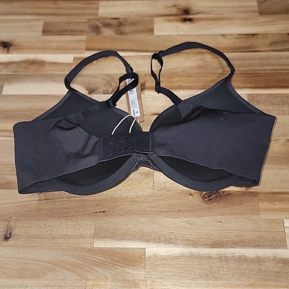 SKIMS NWT ultimate collection push up plunge bra 40DD onyx black (1881) - Picture 2 of 4